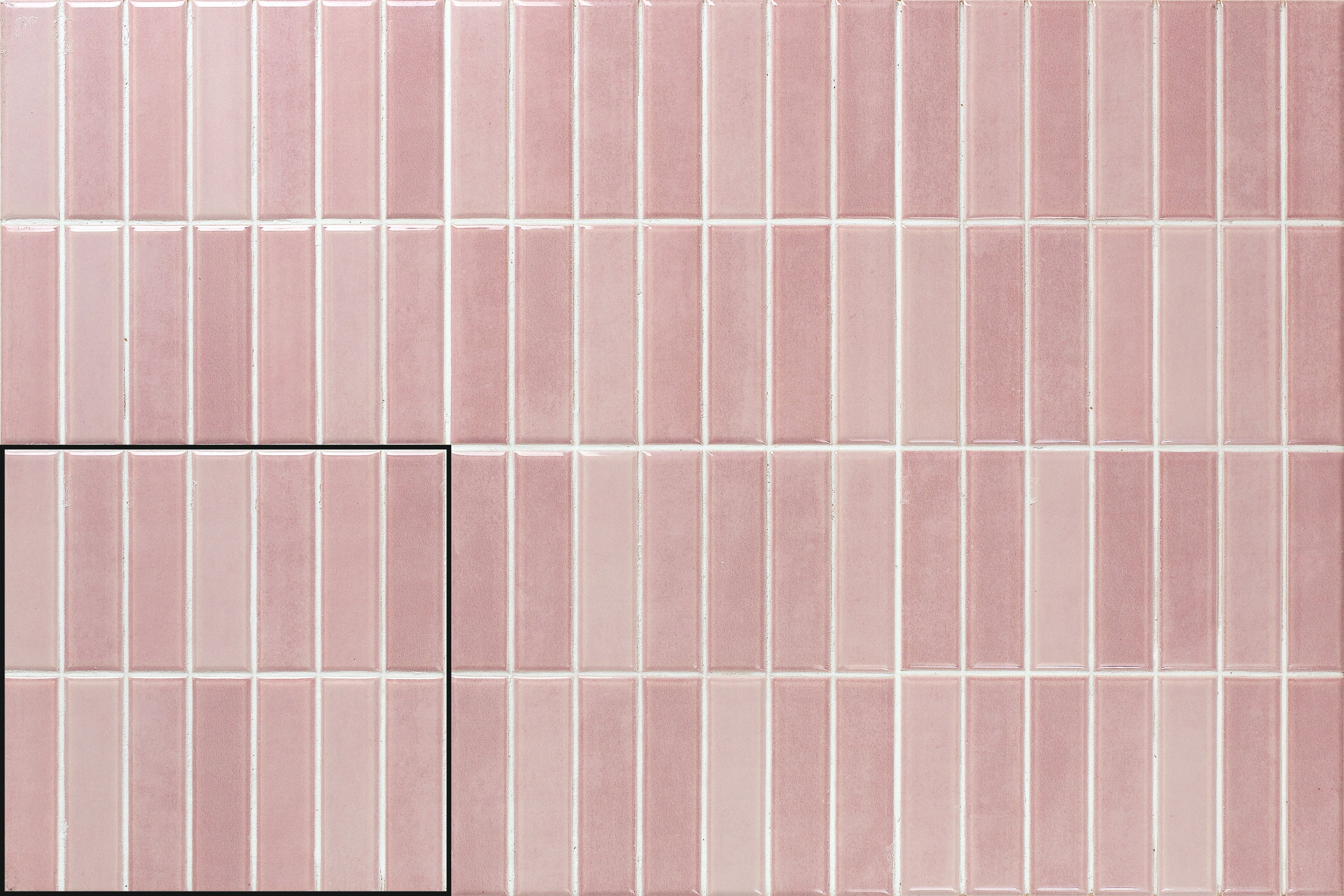 MUD INCISION, 20X20, White, Rose, Acqua, Light green